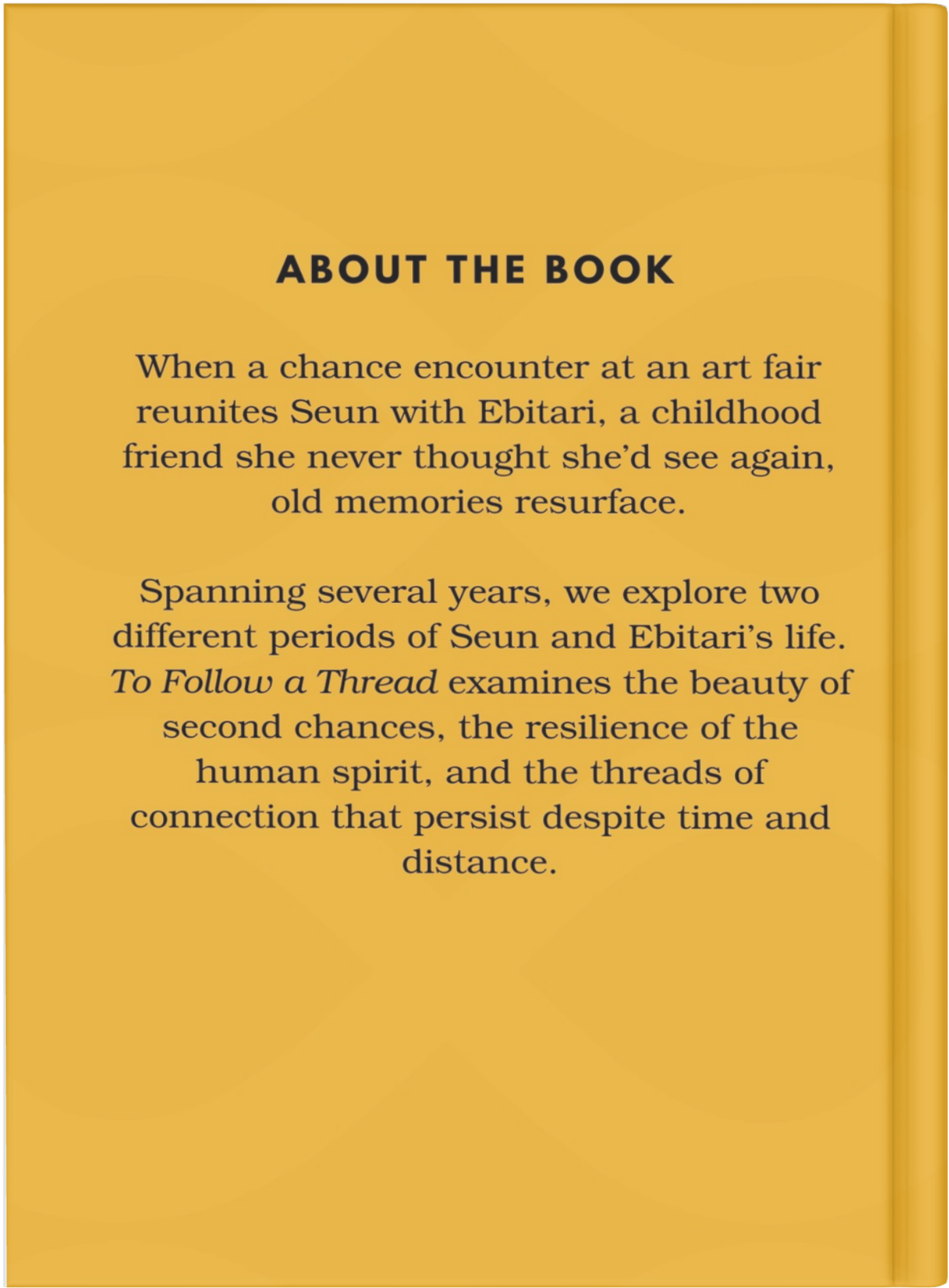 Book Back Cover
